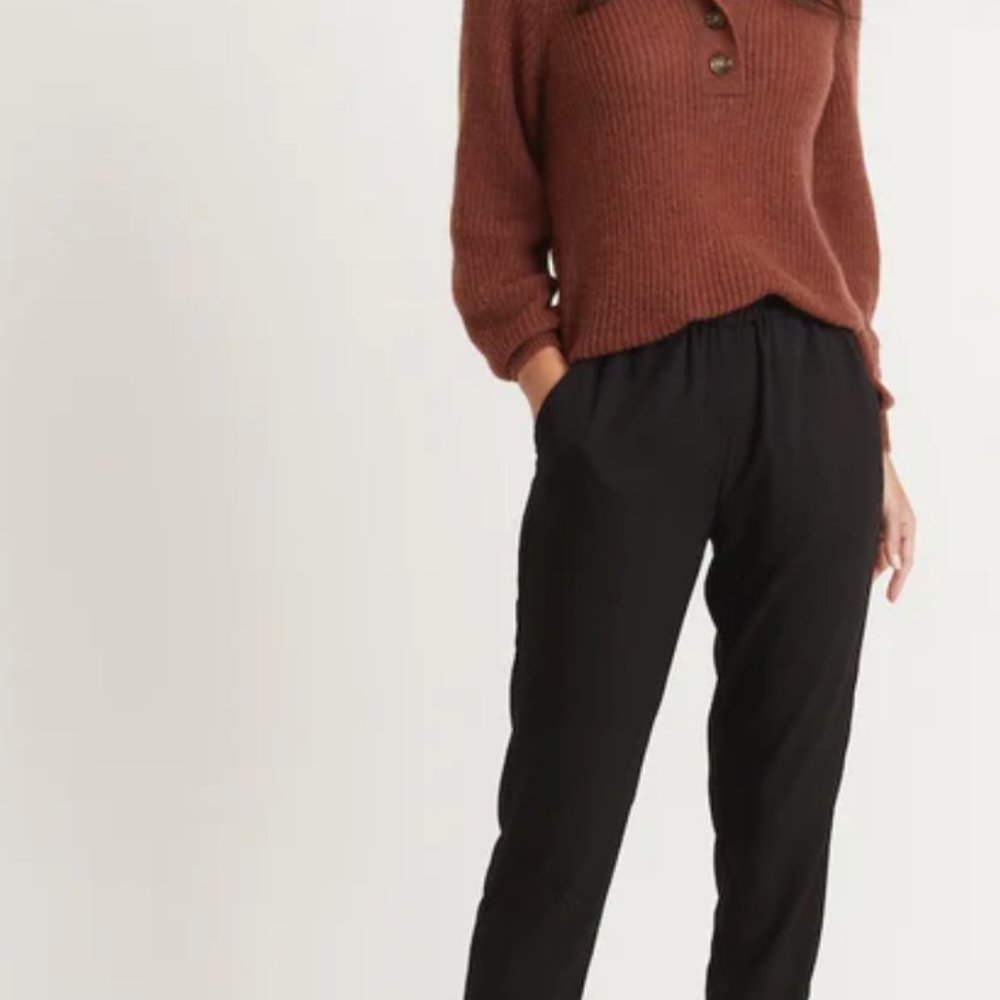 Marine layer black Allison pants